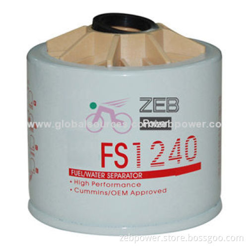 FS1240 Fuel Water Separator Fleetguard Filters, Suitable for Cummins Generator